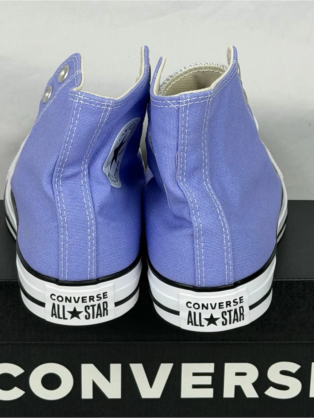 Converse Chuck Taylor All-Star Purple Canvas High-Top Sneakers Unisex M6.5 W8.5 - Picture 4 of 6